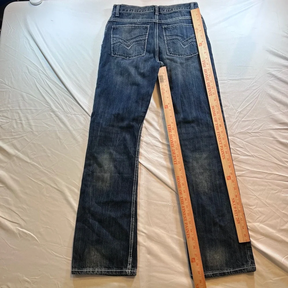 Wrangler 20X Competition Boys Jeans 16 Regular Dark Wash Straight Leg 1042BWXCL